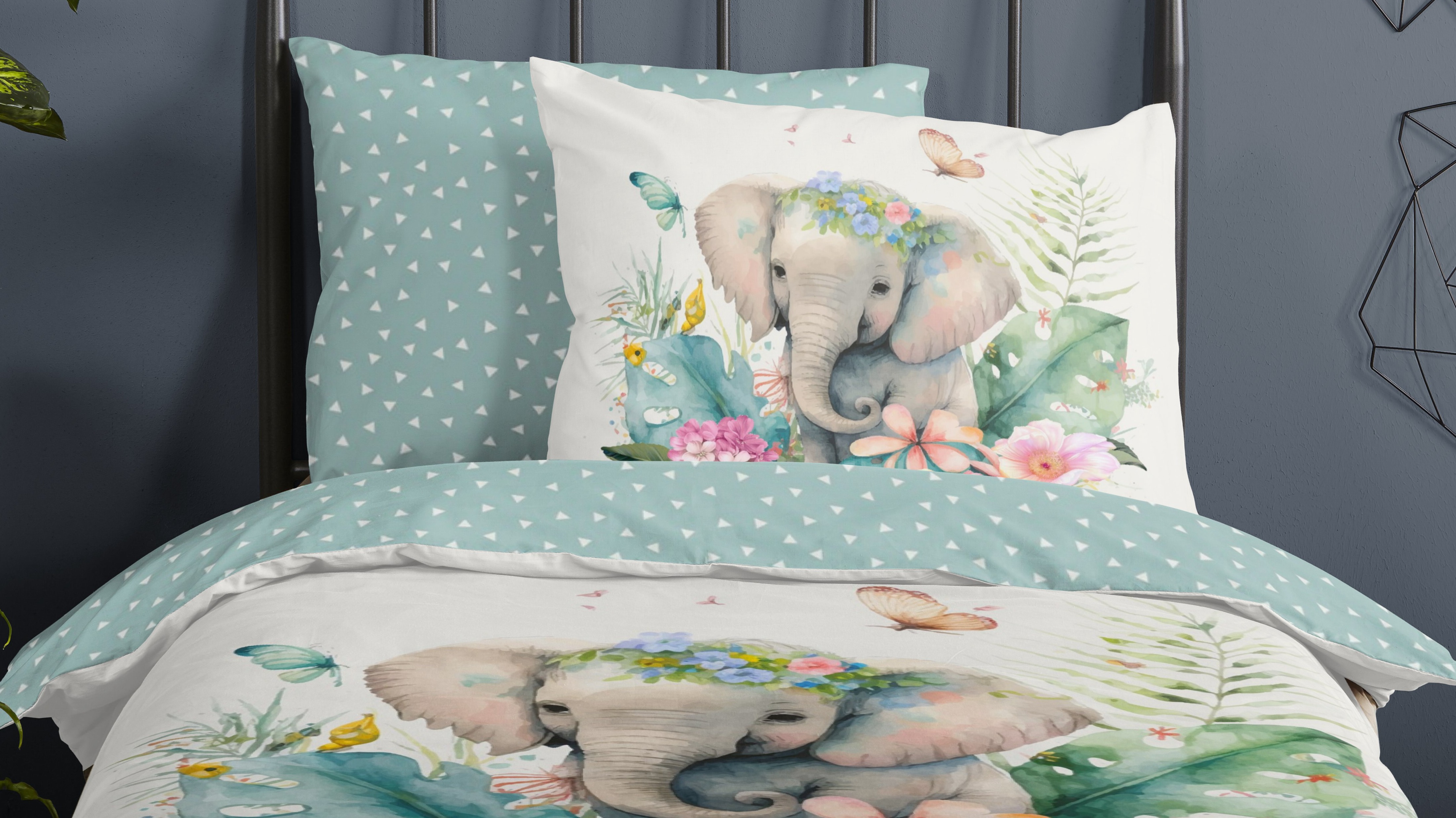 Dekbedovertrek Kids Good Morning Eli - Multi close up