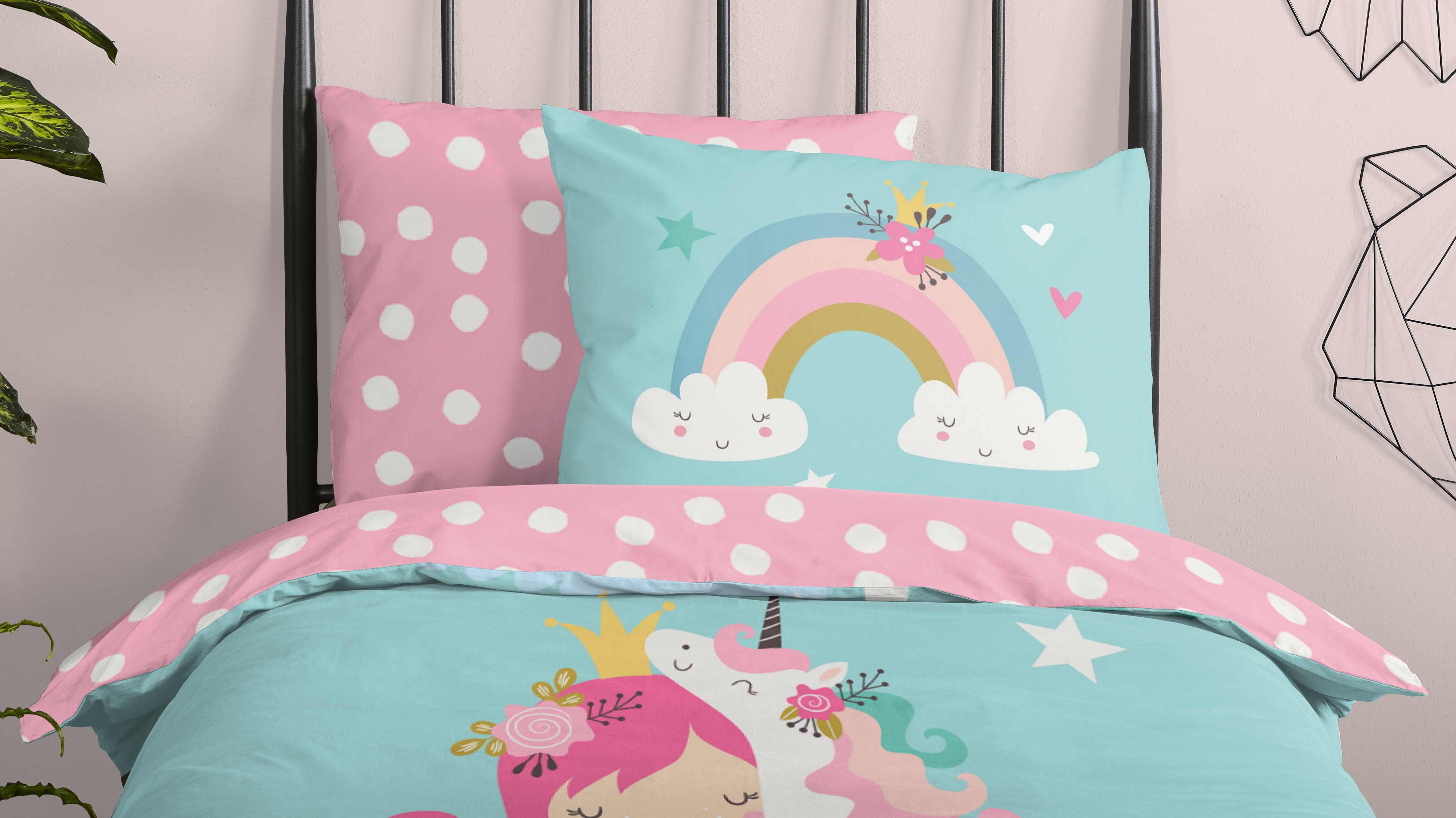 Dekbedovertrek Kids Good Morning Heaven - Multi close up