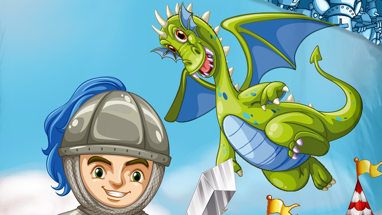 Dekbedovertrek Kids Good Morning Knight - Multi detail