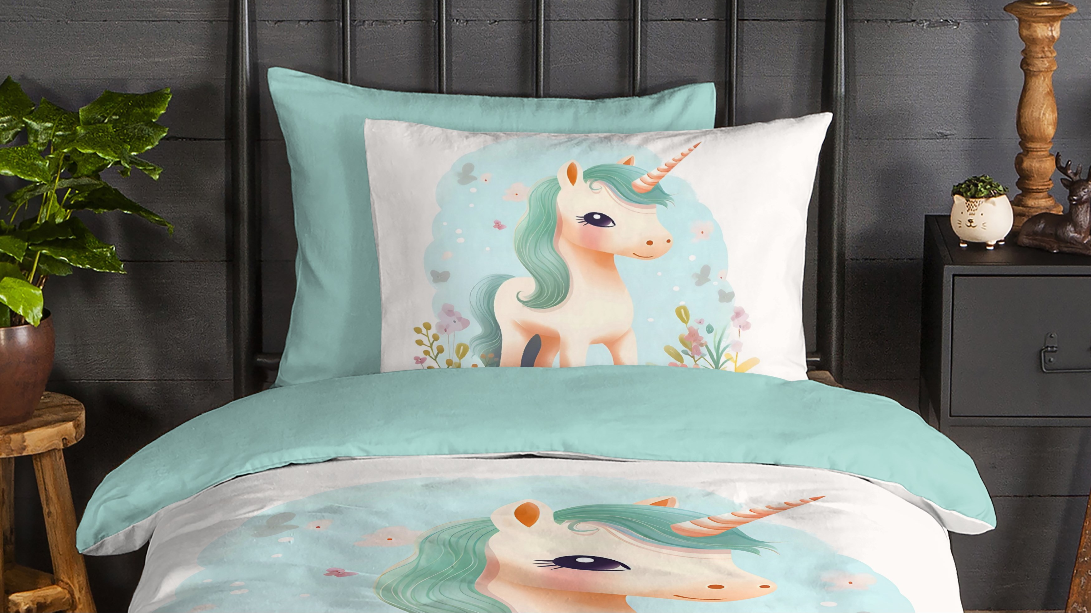 Dekbedovertrek Kids Good Morning One - Multi close up