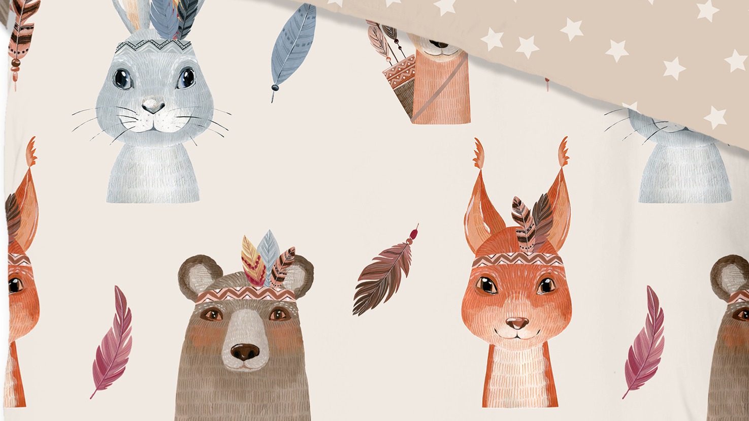 Dekbedovertrek Kids Good Morning Rave - Multi details