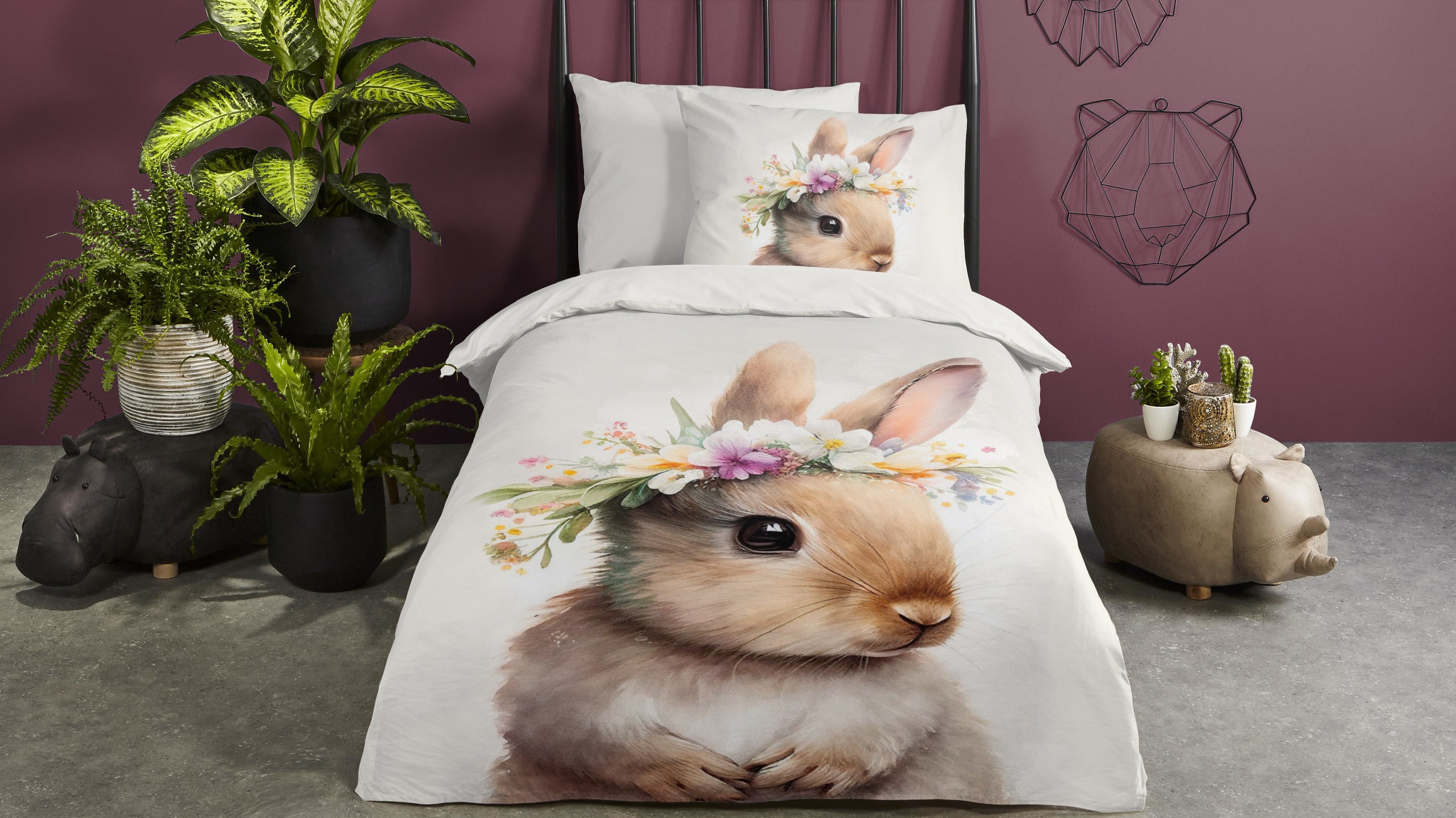 Dekbedovertrek Kids Pure Evi - Off White mood