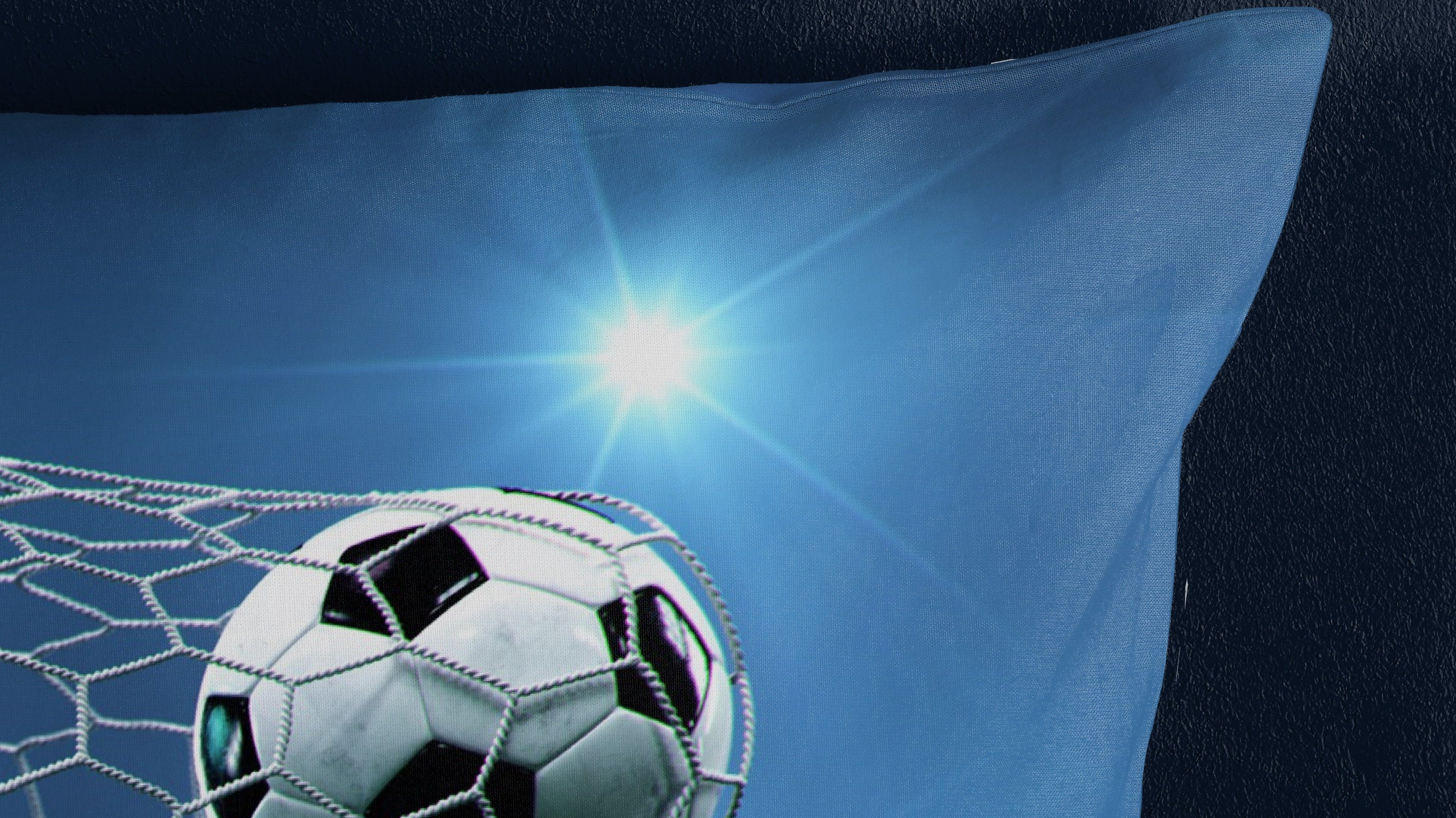 Dekbedovertrek Kids Pure Fans - Blue pillow