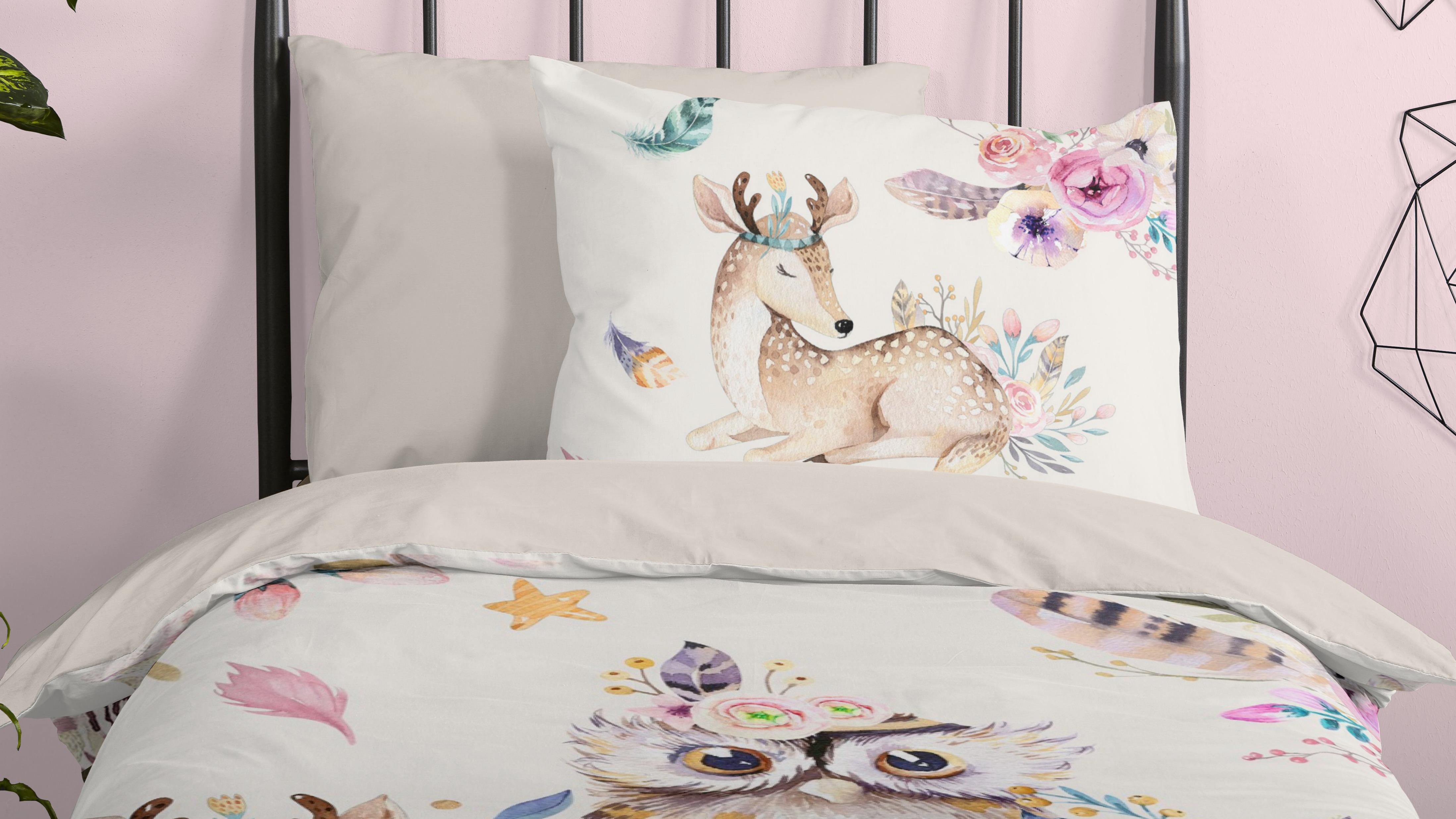 Dekbedovertrek Kids Pure Meandra - Multi close up