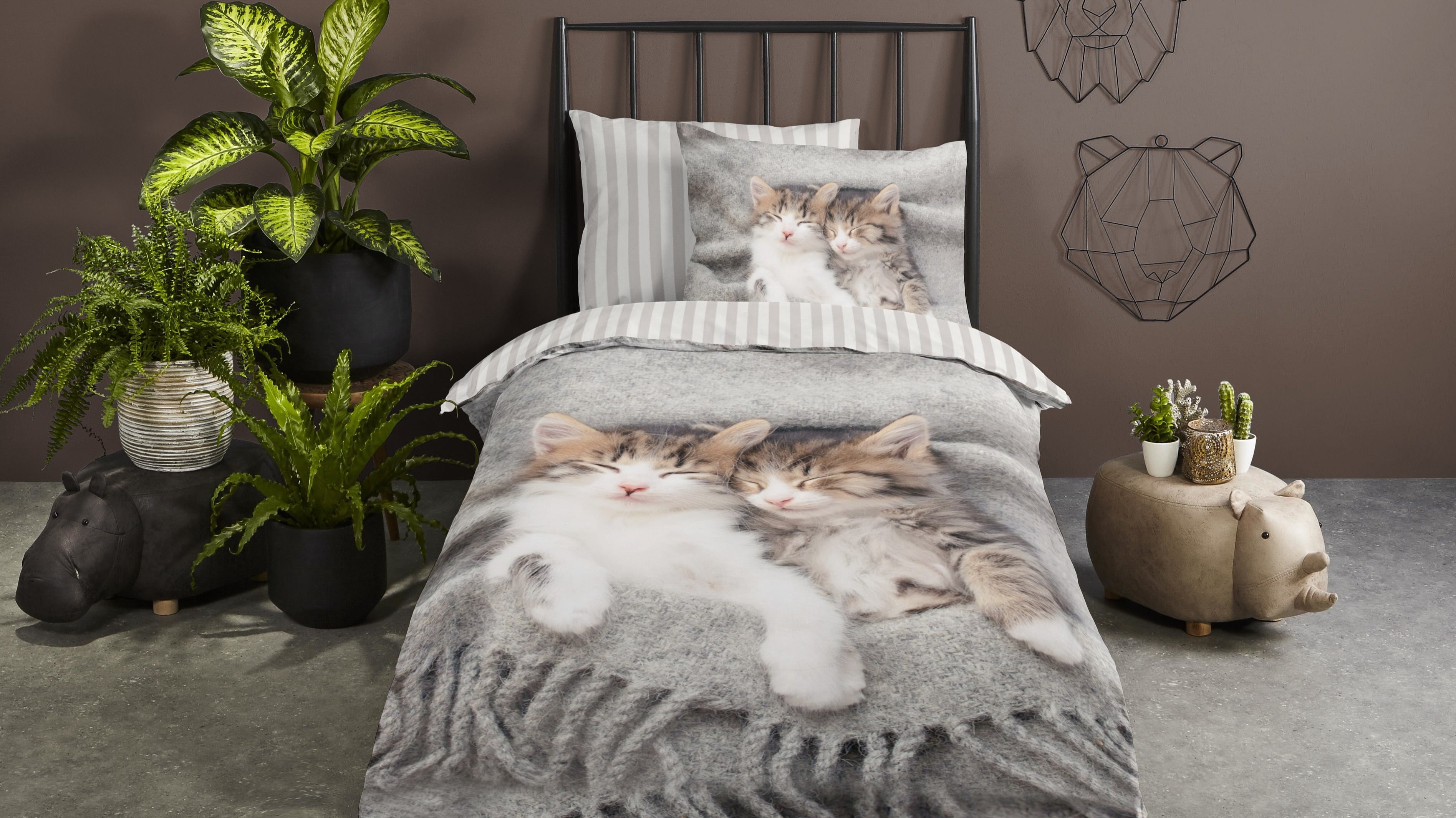 Dekbedovertrek Kids Pure Snooze - Grey mood