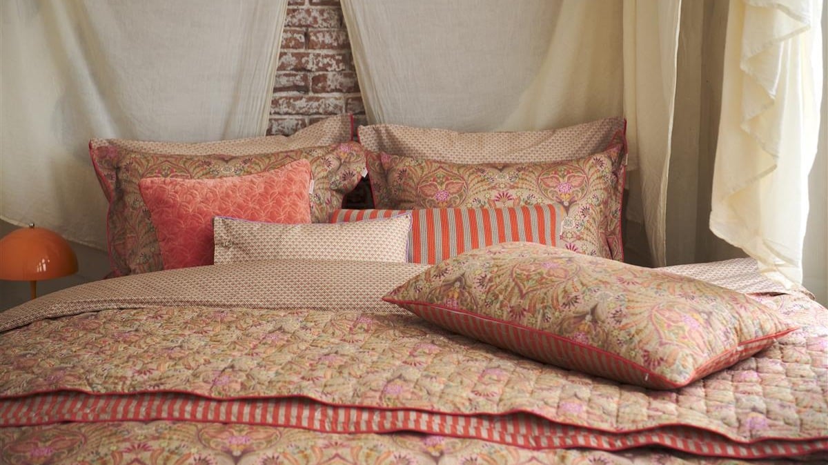 Dekbedovertrek Pip Studio Alba - Khaki mood pillows