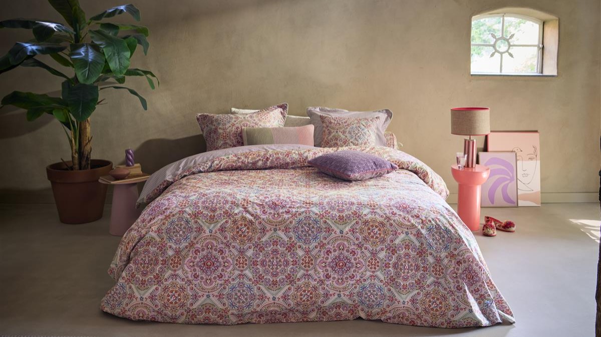 Dekbedovertrek Pip Studio El Bordado - Pink frontal