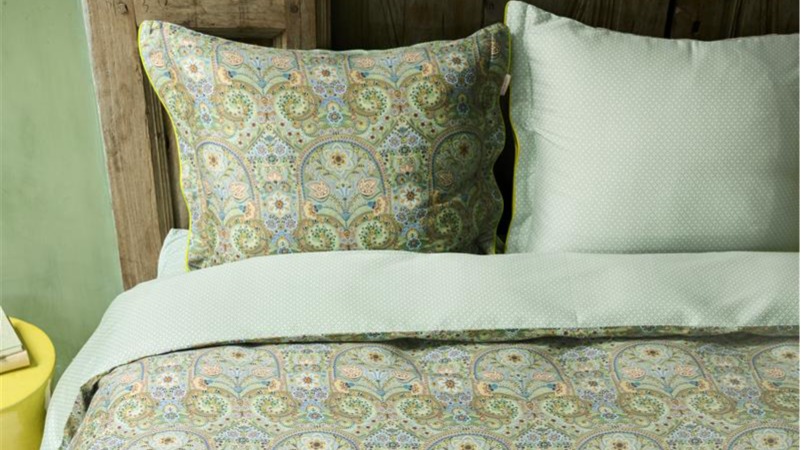 Dekbedovertrek Pip Studio Kikoy - Groen close up