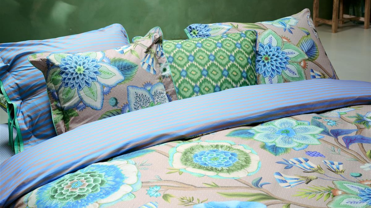 Dekbedovertrek Pip Studio Viva La Vida - Blauw side