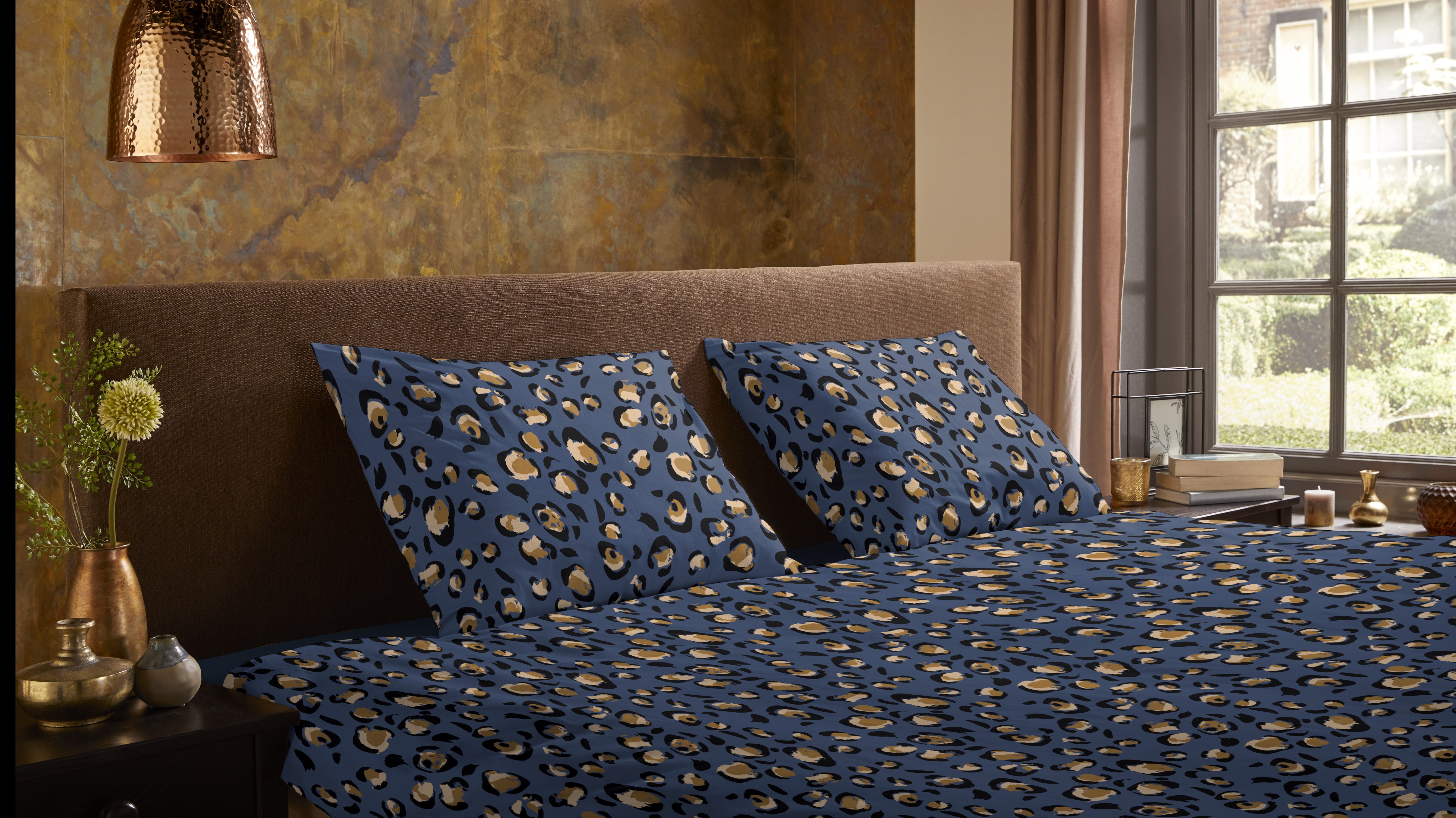 Dekbedovertrek Pure Colin - Blue close up