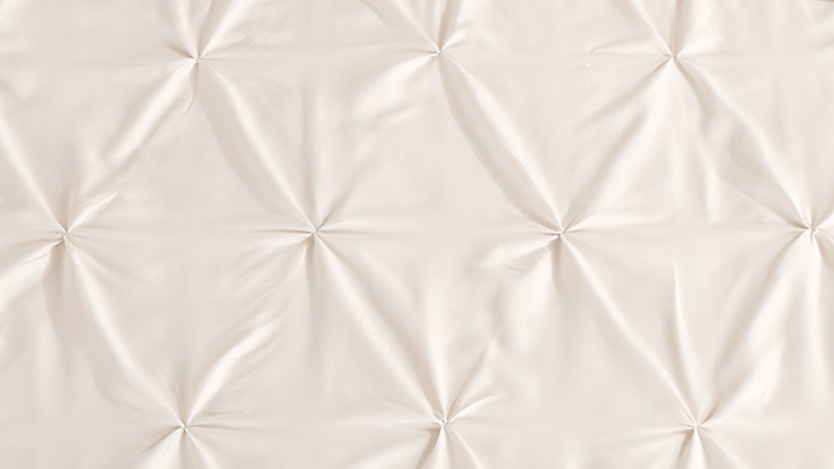 Dekbedovertrek Pure Elegance - Sand detail