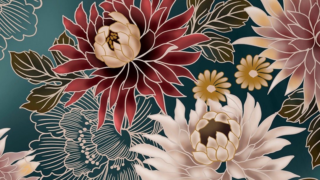 Dekbedovertrek Pure May - Petrol detail