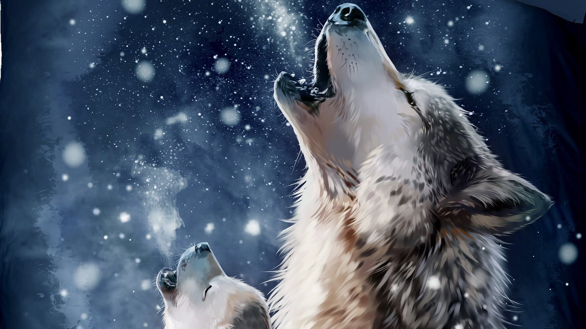 Dekbedovertrek Pure Moon - Blue detail