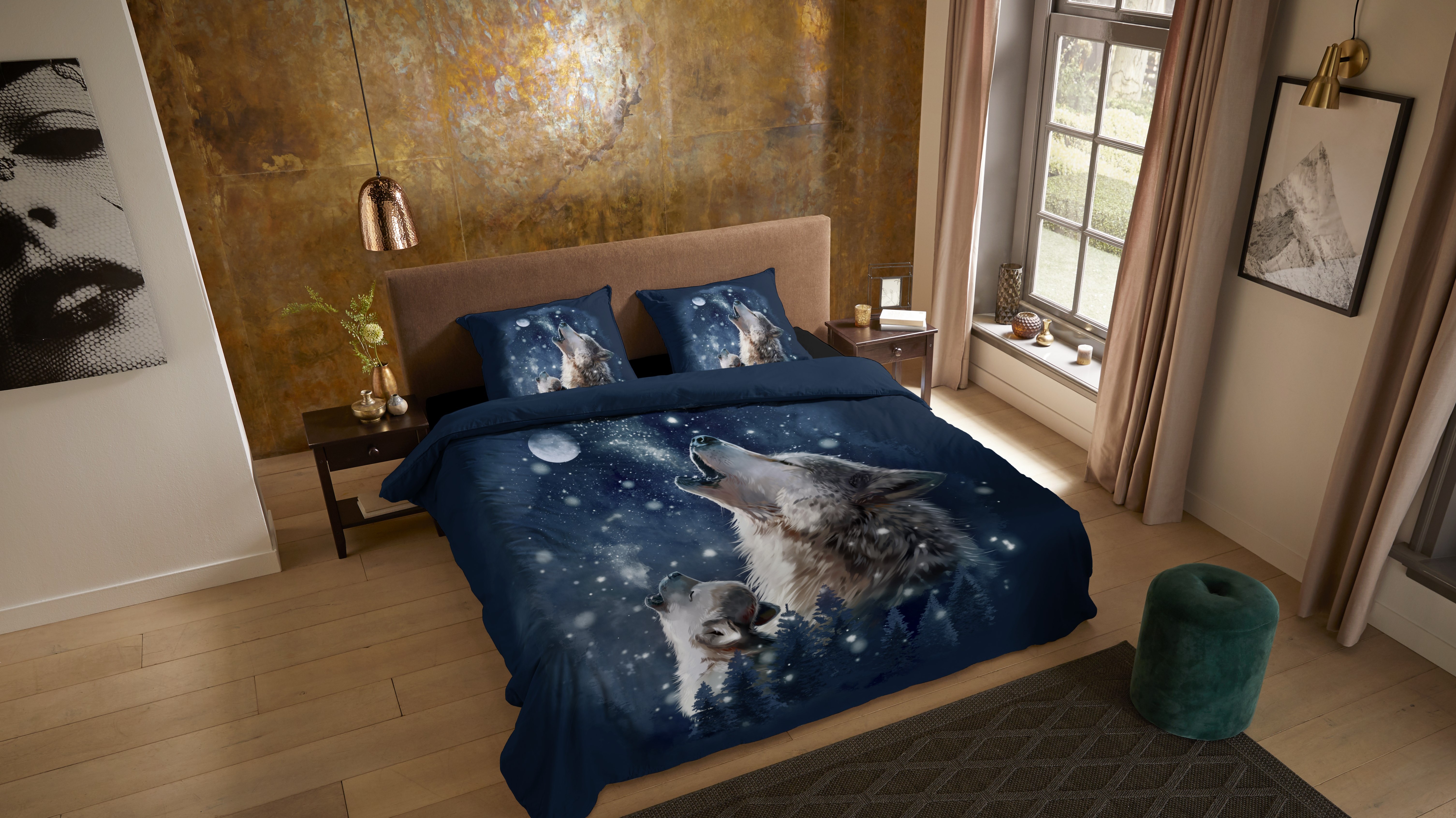 Dekbedovertrek Pure Moon - Blue mood