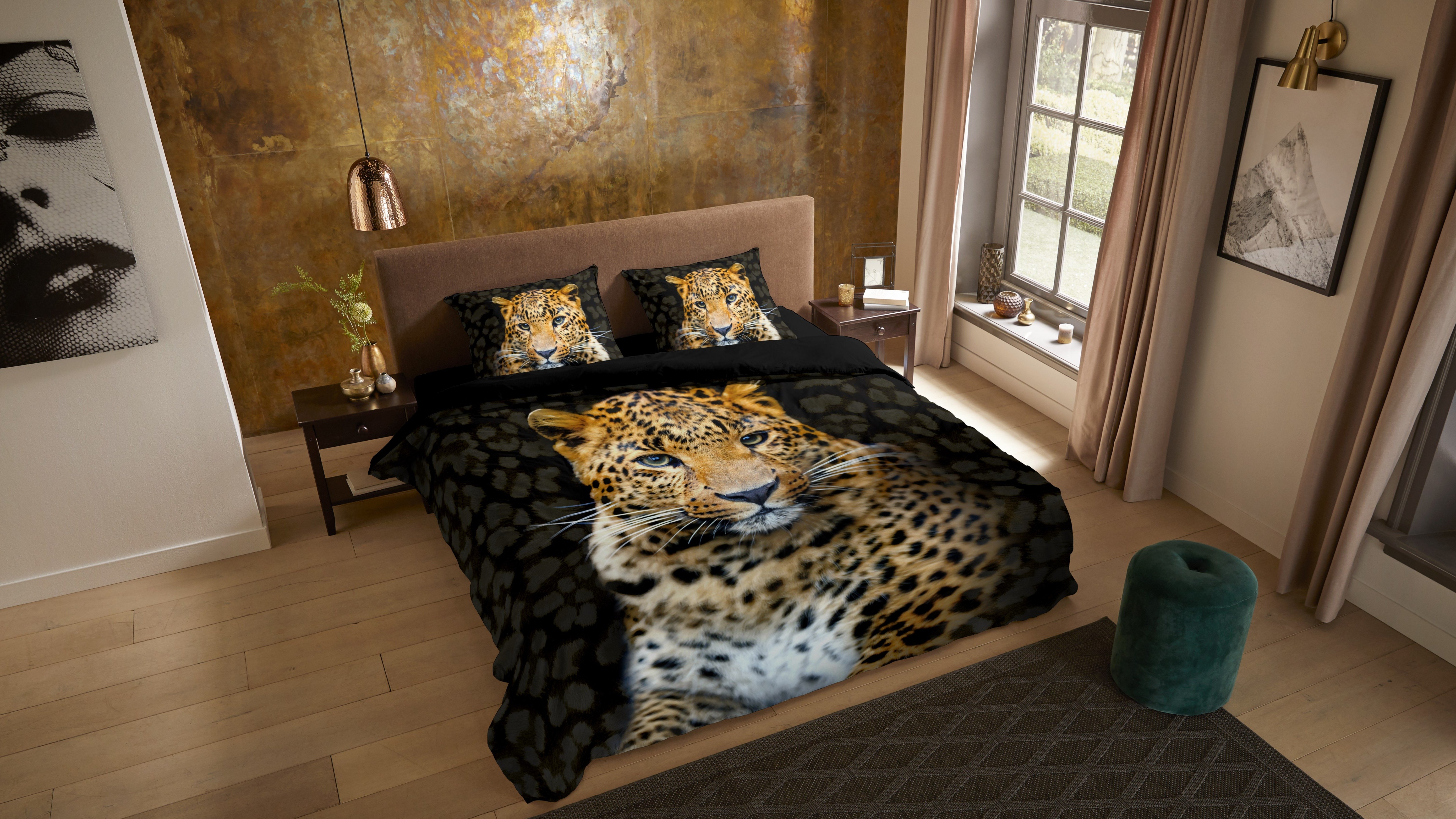 Dekbedovertrek Pure Rayan - Black mood