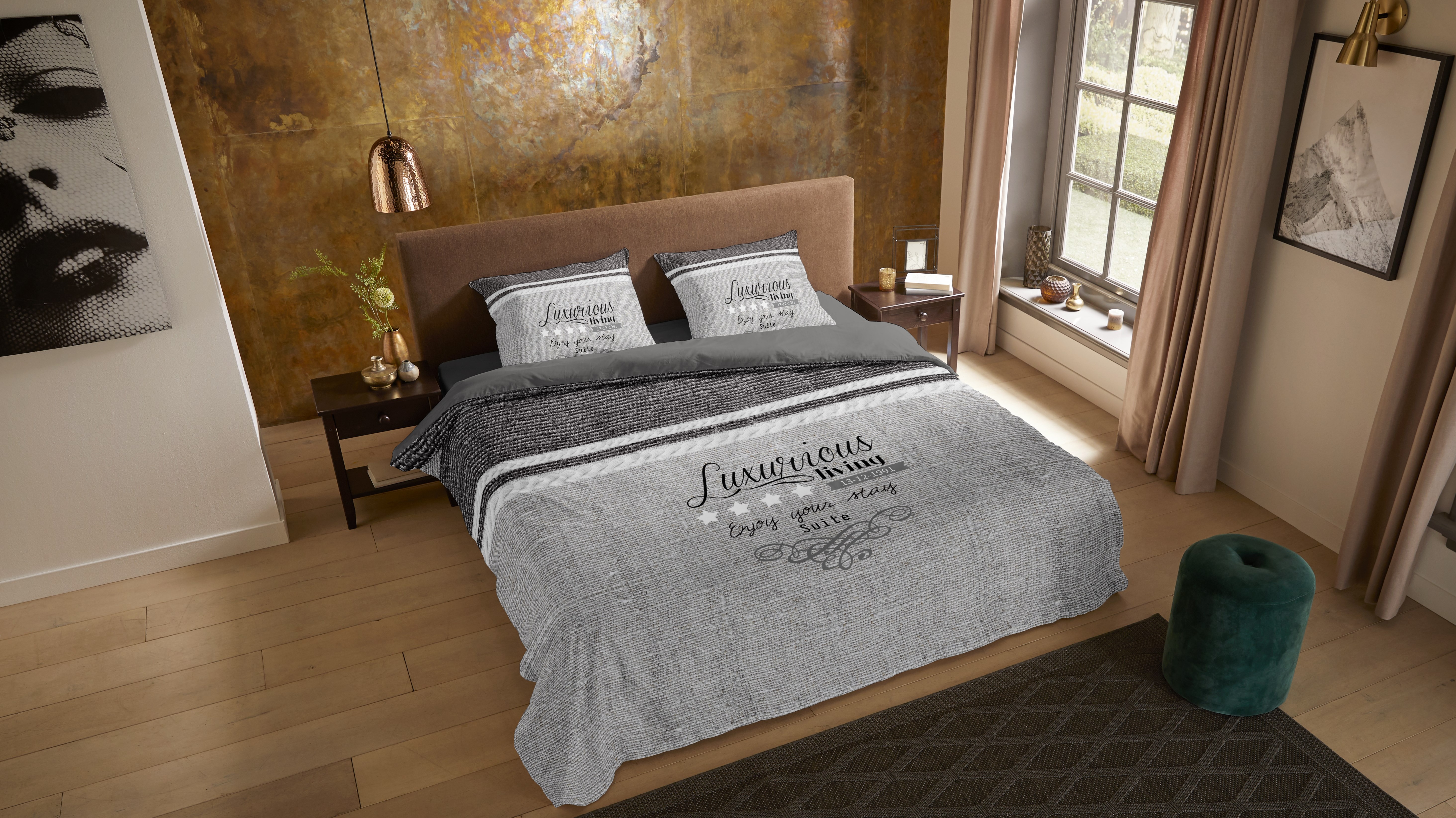 Dekbedovertrek Pure Suite - Grey  mood