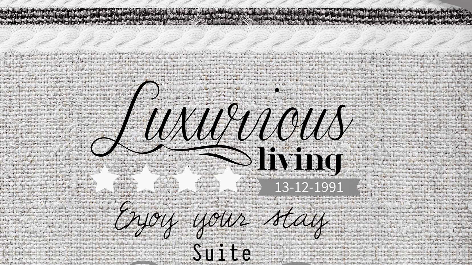 Dekbedovertrek Pure Suite - Grey detail