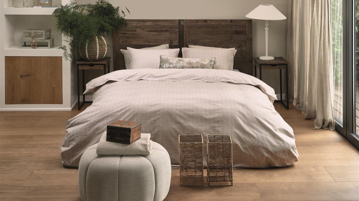 Dekbedovertrek Rivièra Maison Bambu - Zand frontal