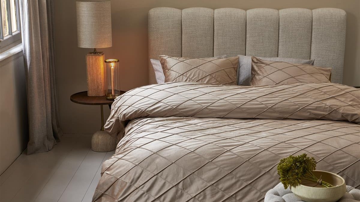 Dekbedovertrek Rivièra Maison Diamond - Zand mood 2