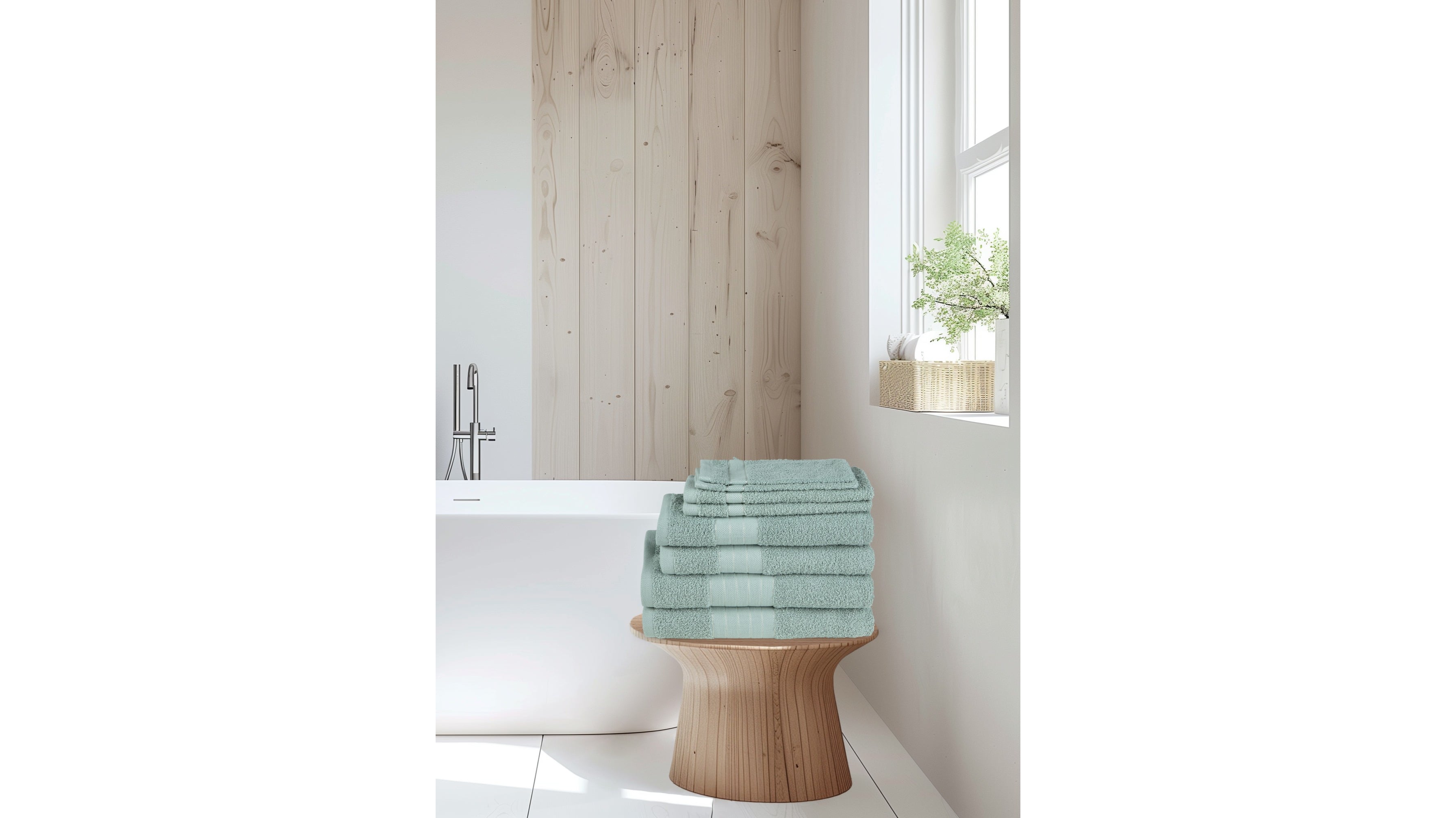 Handdoeken Set Good Morning 8 Stuks - Sage mood