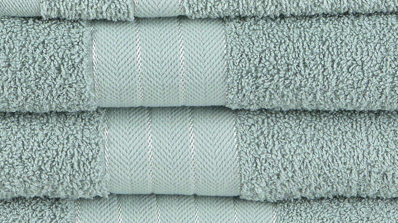 Handdoeken Set Good Morning 8 Stuks - Sage close up