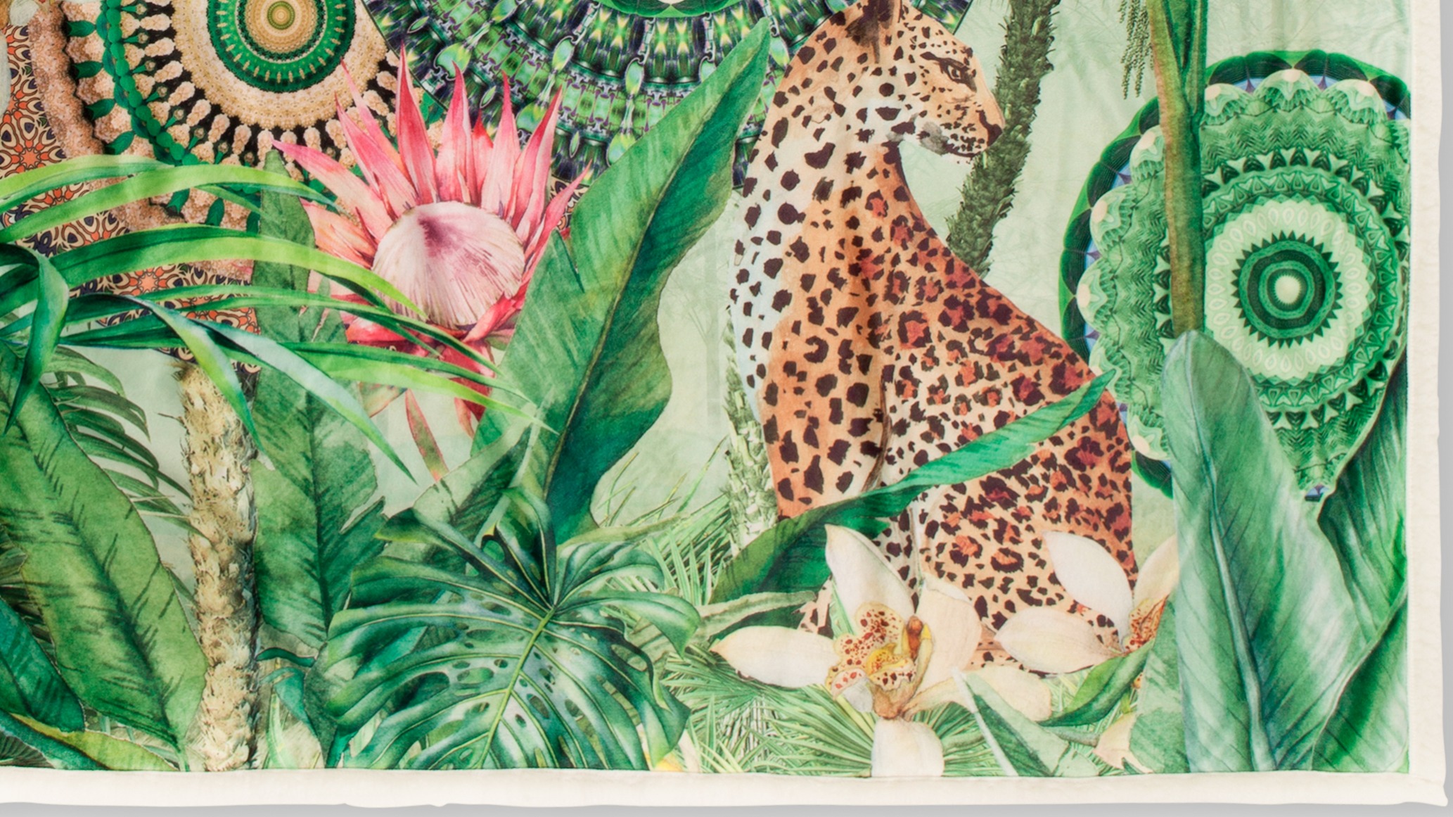 Plaid Hip Abhita - Green detail