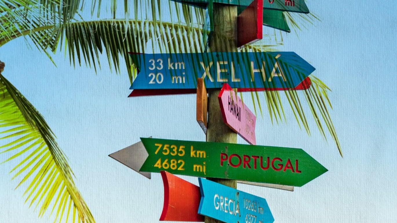 Strandlaken Good Morning Beach Sign - Multi detail