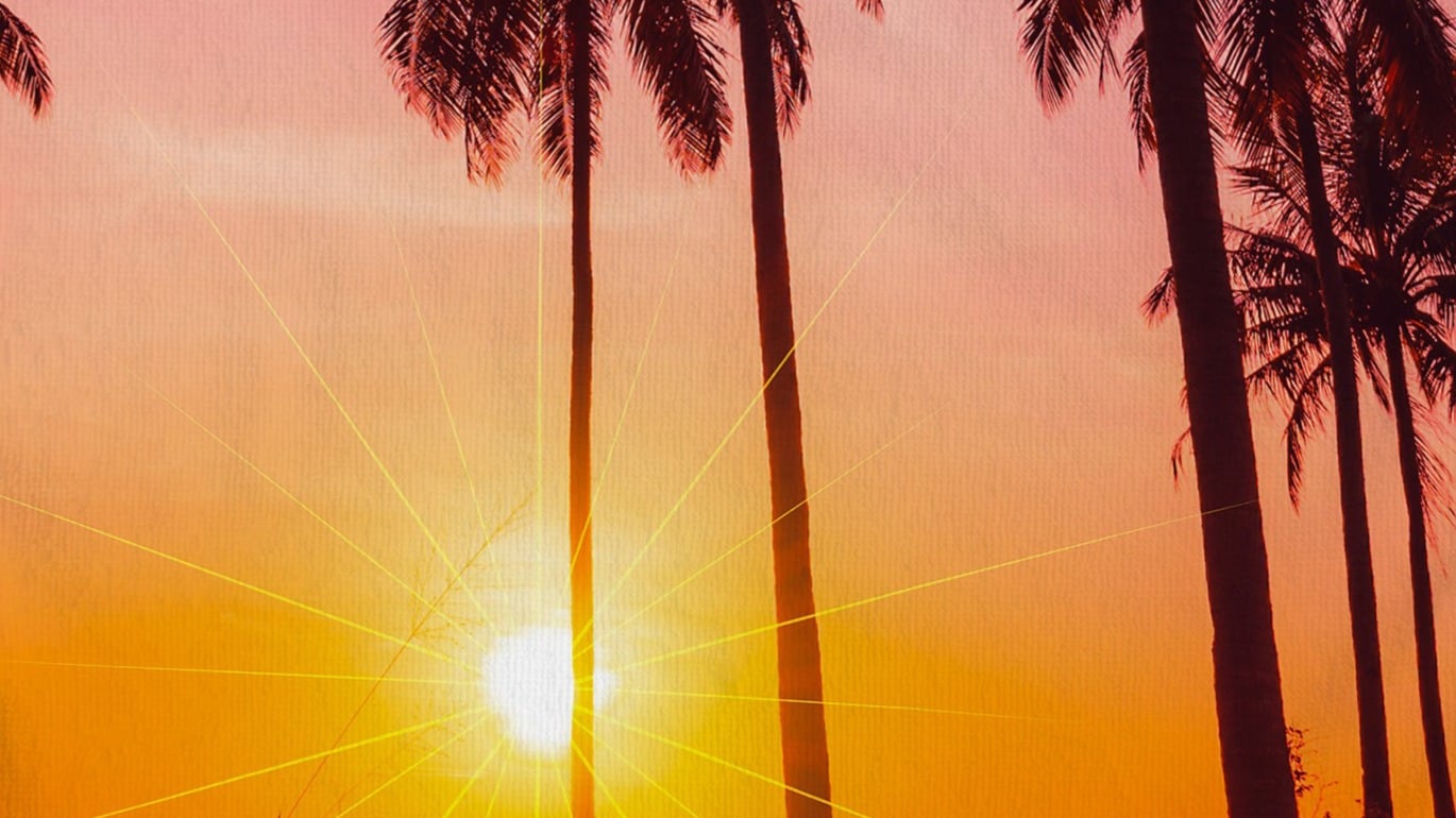 Strandlaken Good Morning Bora Bora - Multi detail