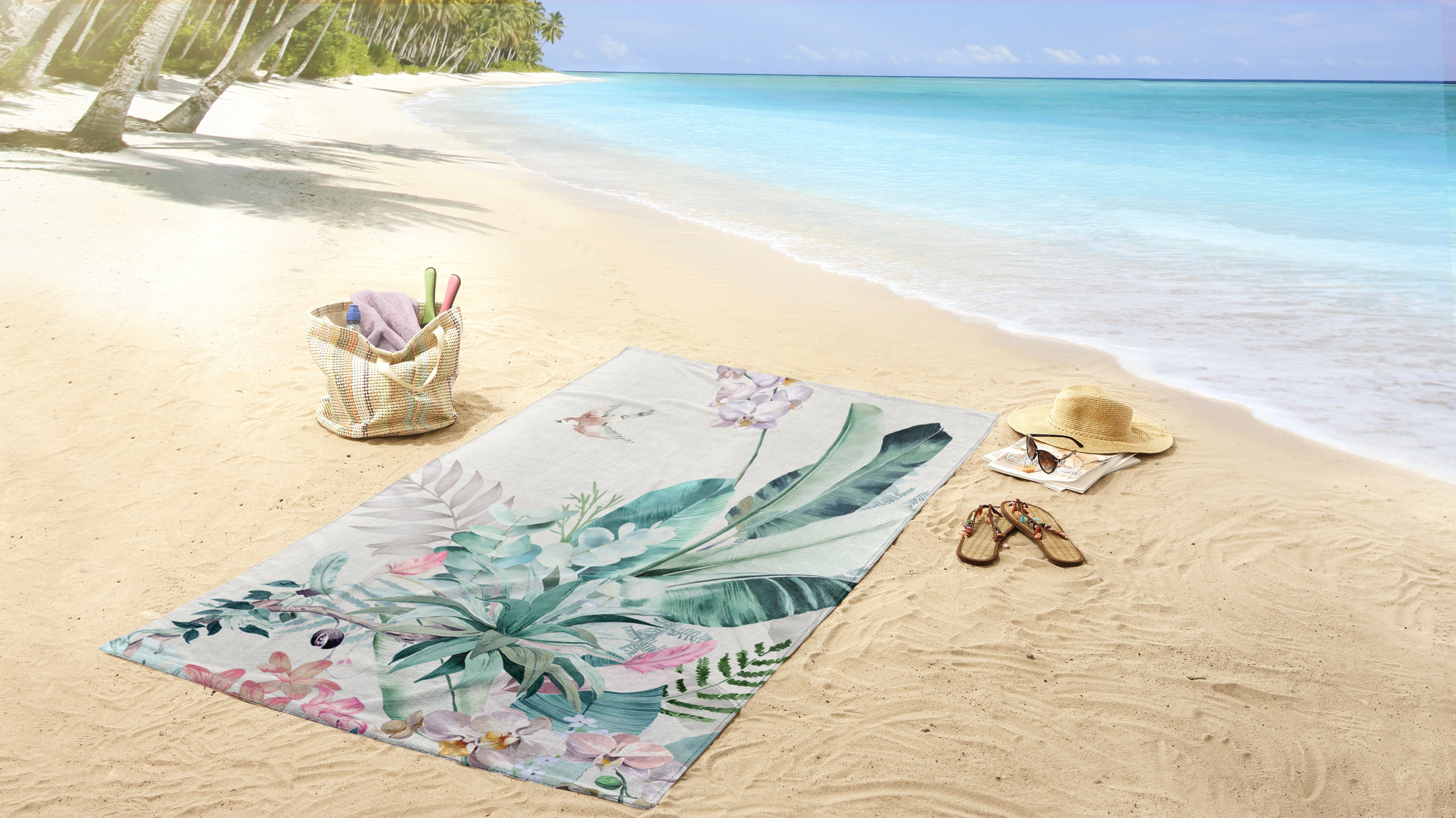 Strandlaken Good Morning Verdi - Multi mood