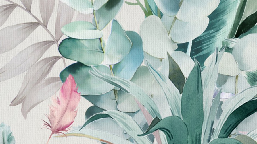 Strandlaken Good Morning Verdi - Multi detail