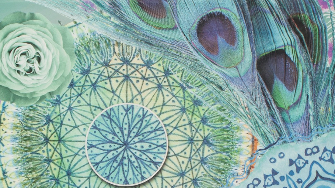 Strandlaken Hip Kari Polyvelvet - Green detail