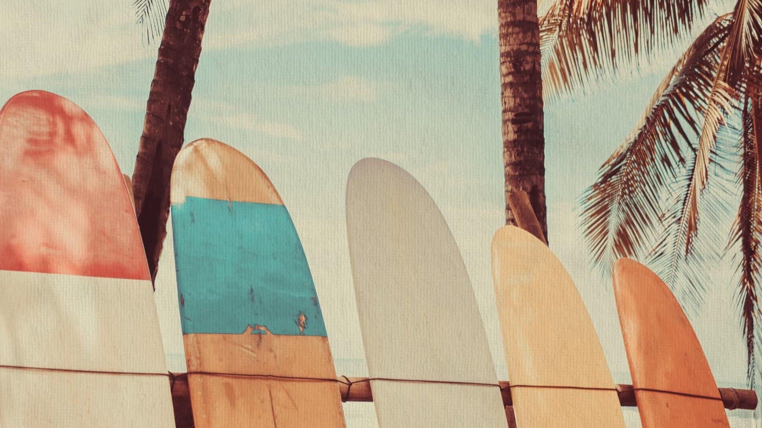 Strandlaken Kids Good Morning Vintage Surf - Multi detail