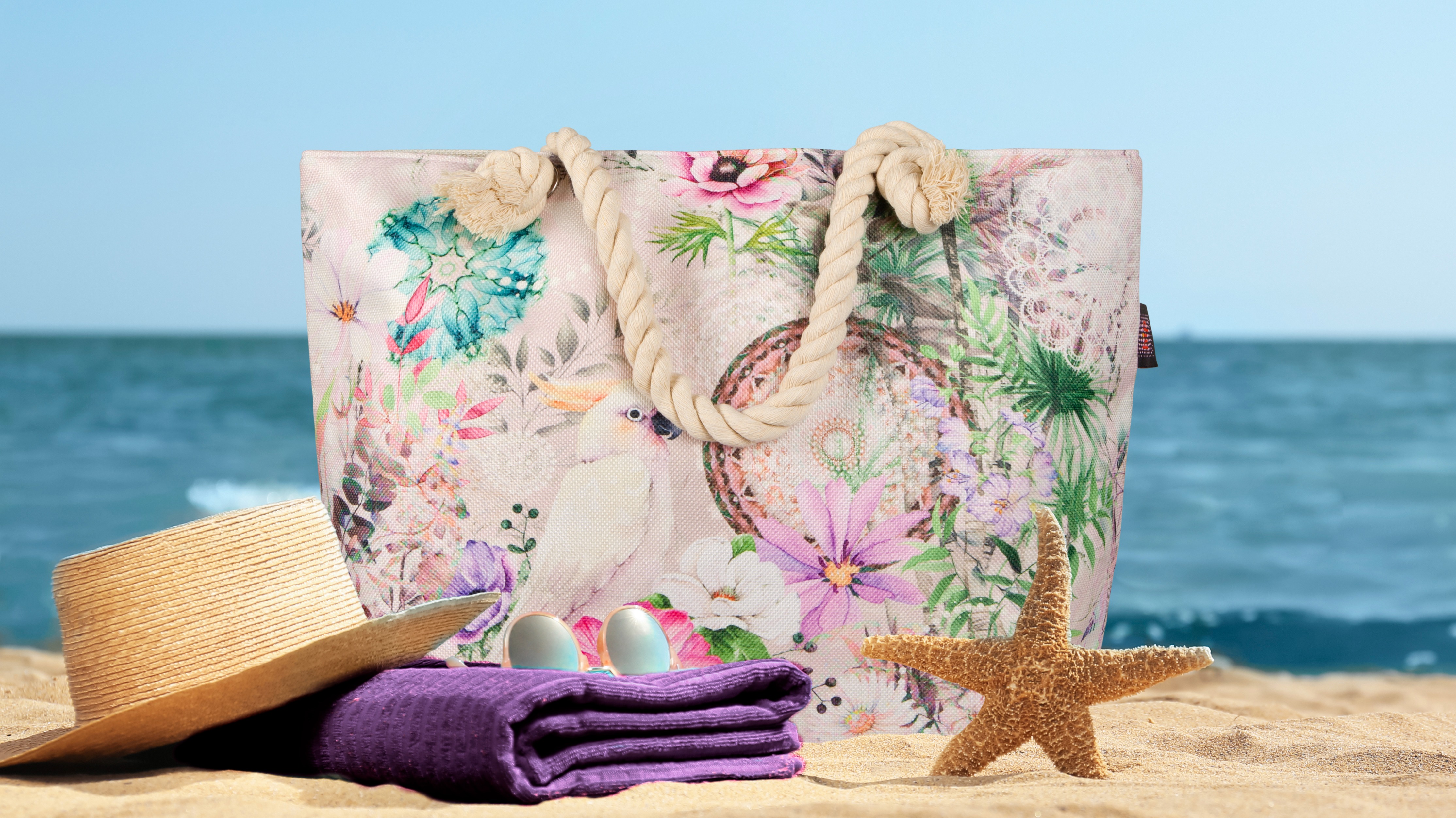 Strandtas Hip Indah - Multi beach